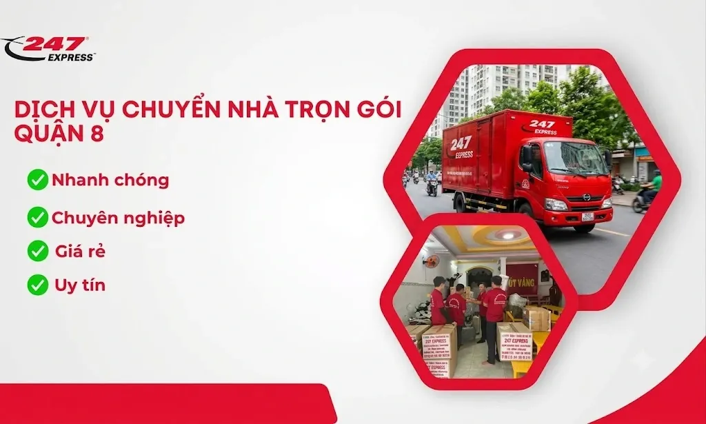 Dịch Vụ Chuyển Nhà Quận 8 Trọn Gói