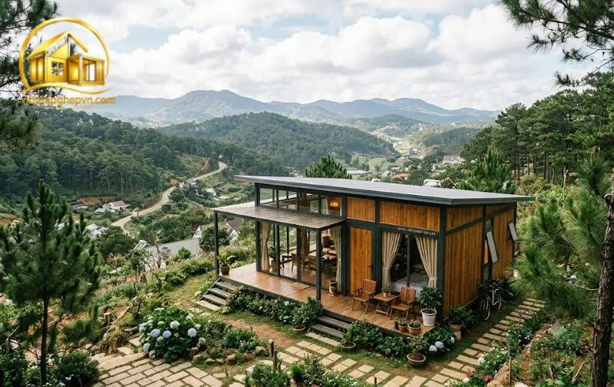 Thiết Kế Thi Công Nhà Lắp Ghép Tại Đà Lạt - Lâm Đồng