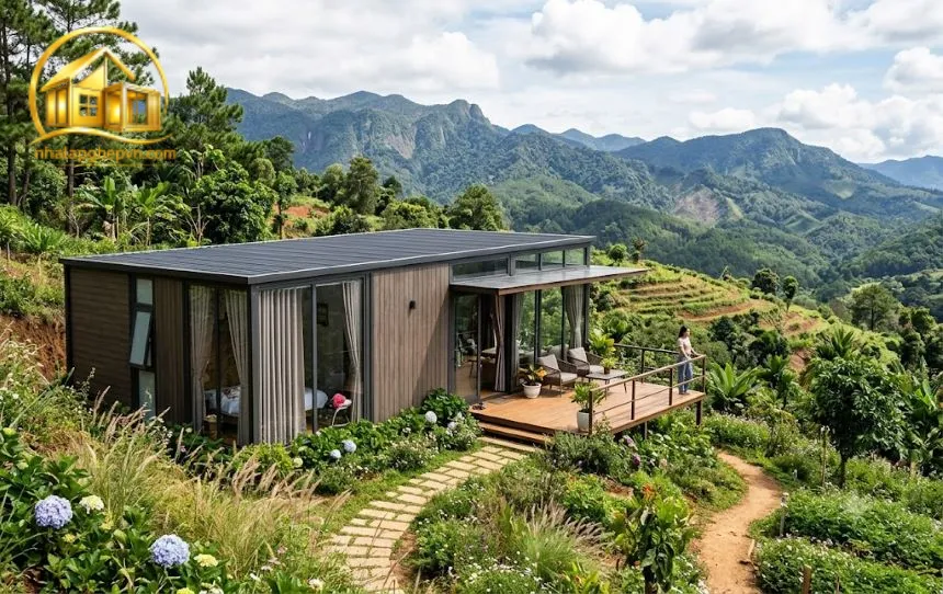 Thiết Kế Thi Công Nhà Lắp Ghép Tại Kiến Đức - Đắk Nông