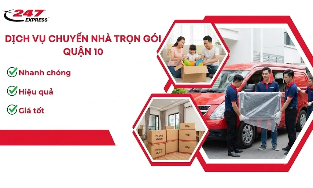 Dịch Vụ Chuyển Nhà Quận 10 Trọn Gói