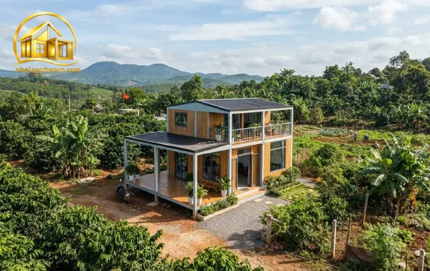 Thiết Kế Thi Công Nhà Lắp Ghép Krông Pắc - Đắk Lắk