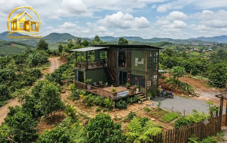 Thiết Kế Thi Công Nhà Container Tại Đắk Nông
